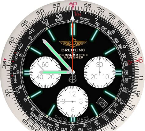 breitling watch face facer